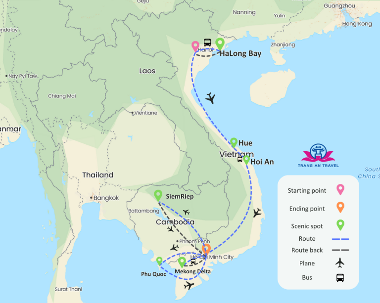 (20 days 19 nights) Ha Noi – Ha Long – Hue – Hoi An – Ho Chi Minh City ...